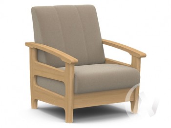 Кресло для отдыха Омега (бук лак/CATANIA LATTE) в Барабинске - barabinsk.mebel54.com | фото