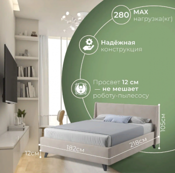 Кровать "Лорен" 1800х2000 в Барабинске - barabinsk.mebel54.com | фото
