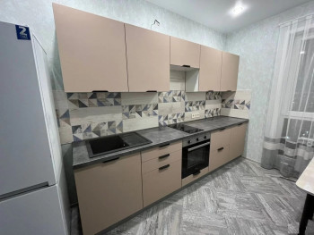 Модульная кухня Норд 2,5 м (Софт какао/Белый) в Барабинске - barabinsk.mebel54.com | фото