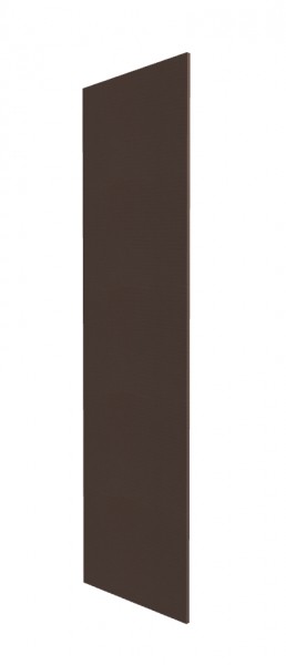 Панель торцевая ПН/ПНЯ М Квадро (для пеналов) Шоколад кожа в Барабинске - barabinsk.mebel54.com | фото