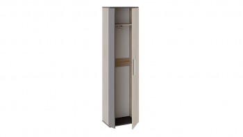 Шкаф для одежды «Нуар» тип 1 Фон серый/Дуб сонома в Барабинске - barabinsk.mebel54.com | фото