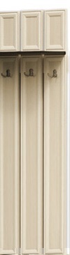 Вешалка для одежды навесная ДЛЯ ПРИХОЖЕЙ ВШ Венге/Дуб выбеленный в Барабинске - barabinsk.mebel54.com | фото